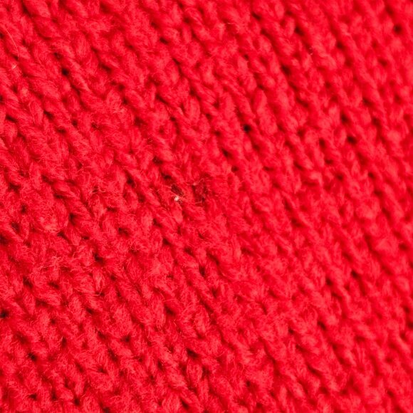 Cupcakes & Cashmere Red White Bow Sweater Sz L - Picture 8 of 9